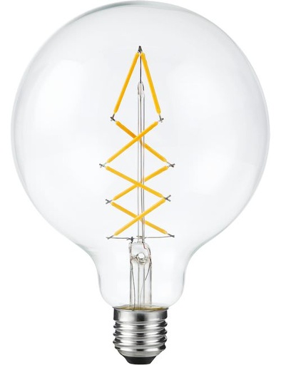 [SPL-LX024116609] SPL LIGHTING LX024116609 | LED E27 FILAMENT DECO GLOBE G125X180MM 230V 500LM 6.5W 2200K 922 360° AC CLEAR DIMMABLE