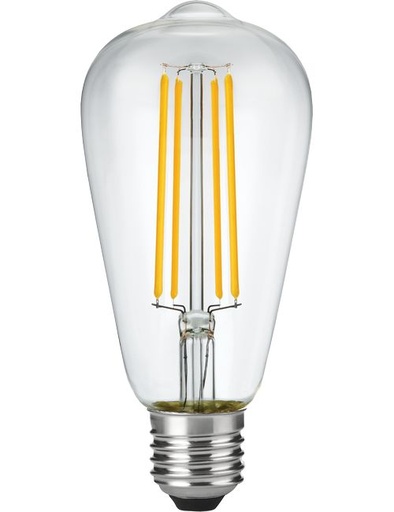 [SPL-LX023860409] SPL LIGHTING LX023860409 | LED E27 FILAMENT RUSTIKA ST64X140MM 230V 320LM 4.5W 2200K 922 360° AC CLEAR DIMMABLE