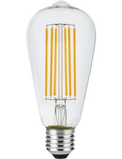 [SPL-LX023860609] SPL LIGHTING LX023860609 | LED E27 FILAMENT RUSTIKA ST64X143MM 230V 460LM 5.5W 2200K 922 360° AC CLEAR DIMMABLE
