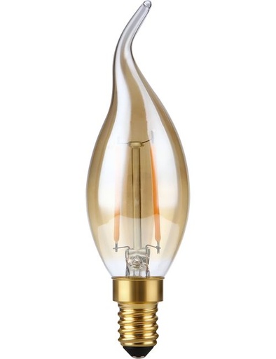 [SPL-LX023859515] SPL LIGHTING LX023859515 | LED E14 FILA TIP CANDLE C35X120 230V 140LM 2W 922 AC GOLD DIM