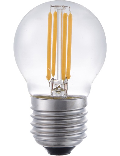 [SPL-LF023820312] SPL LIGHTING LF023820312 | LED E27 FILAMENT BALL G45X75MM 230V 370LM 4W 2500K 925 360° AC CLEAR DIMMABLEA