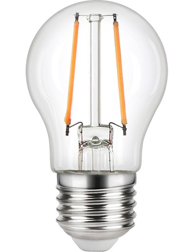 [SPL-LT277225027] SPL LIGHTING LT277225027 | LED E27 FILAMENT BALL G45X80MM 230V 250LM 2.5W 2700K 927 360° AC CLEAR DIMMABLE