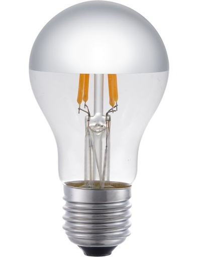 [SPL-LF023890312] SPL LIGHTING LF023890312 | LED E27 FILA GLS TOP MIRROR A55X100 230V 250LM 4W 925 AC SILVER DIM