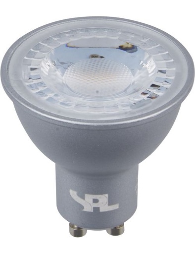 [SPL-L641734530] SPL LIGHTING L641734530 | LED GU10 MR16 50X55MM 230V 360LM 5W 3000K 830 40° AC SILVER DIMMABLE