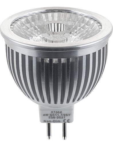 [SPL-022533123-1] SPL LIGHTING 022533123-1 | LED GU5.3 MR16 PMMA 50X59 12-30V 280LM 4W 827 38° AC/DC NON-DIM