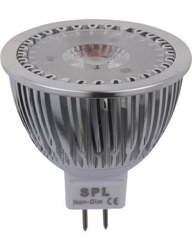 [SPL-023240400-1] SPL LIGHTING 023240400-1 | LED GU5.3 PMMC 50X50 12-25V 310LM 4W 840 45° AC/DC NON-DIM