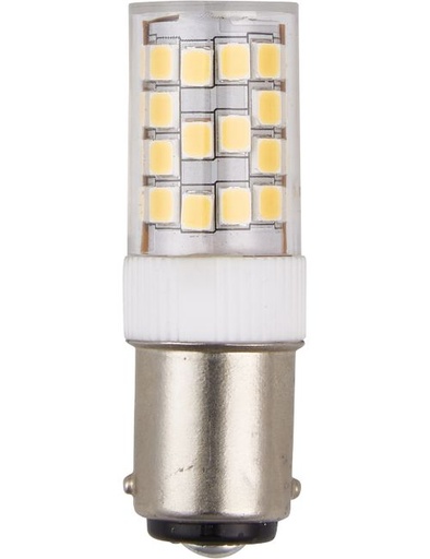 [SPL-L024351830] SPL LIGHTING L024351830 | LED BA15D TUBE T17X52MM 230V 350LM 3.5W 3000K 830 360° AC CLEAR TRIAC DIMMABLE
