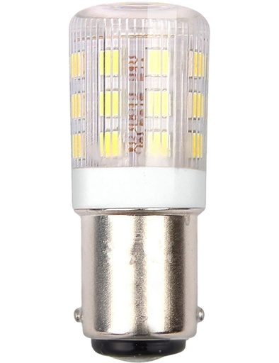 [SPL-L151824330] SPL LIGHTING L151824330 | LED BA15D TUBE T18X45MM 10-24V 250LM 3W 3000K 830 360° DC CLEAR NON-DIMMABLE