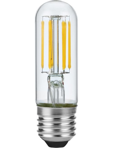 [SPL-LX279506022] SPL LIGHTING LX279506022 | LED E27 FILAMENT TUBE T30X95MM 230V 640LM 5W 2700K 827 360° AC CLEAR DIMMABLE
