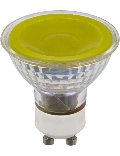 [SPL-L641770504] SPL LIGHTING L641770504 | LED GU10 MR16 GLASS 50X54MM 230V 5W 38° AC YELLOW DIMMABLE