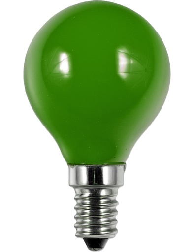 [SPL-L147215003] SPL LIGHTING L147215003 | LED E14 FILA BALL G45X75 230V 1W AC GREEN NON-DIM