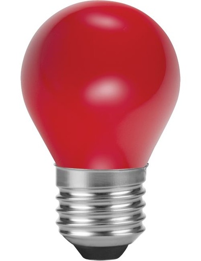 [SPL-L277215002] SPL LIGHTING L277215002 | LED E27 FILAMENT BALL G45X75MM 230V 1W 360° AC RED NON-DIMMABLE