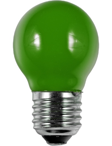 [SPL-L277215003] SPL LIGHTING L277215003 | LED E27 FILA BALL G45X75 230V 1W AC GREEN NON-DIM