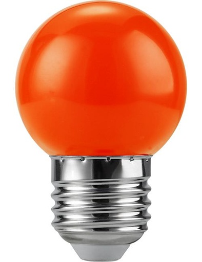 [SPL-L027241222] SPL LIGHTING L027241222 | LED E27 BALL G45X68MM 230V 1W 320° AC RED NON-DIMMABLE