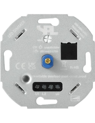 [SPL-960175101] SPL LIGHTING 960175101 | DIMMER SWITCH LEADING/TRAILING EDGE LED 2-175W/HALO-INCANDES. 10-350W