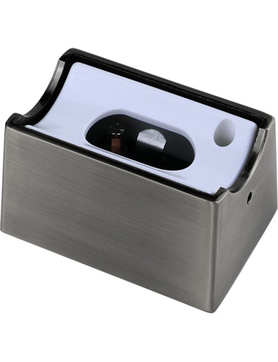 [SPL-600861517] SPL LIGHTING 600861517 | LAMP HOLDER S14S METAL HOUSING BRUSHED CHROME SET OF 2 PIECES