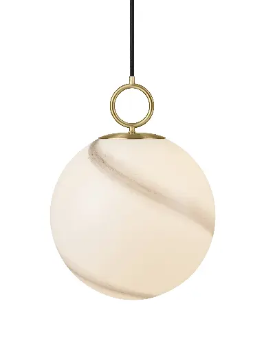 [HALO-745647] HALO DESIGN 745647 | STOCKHOLM - PENDANT LAMP Ø30 - MARBLE GREY IP20