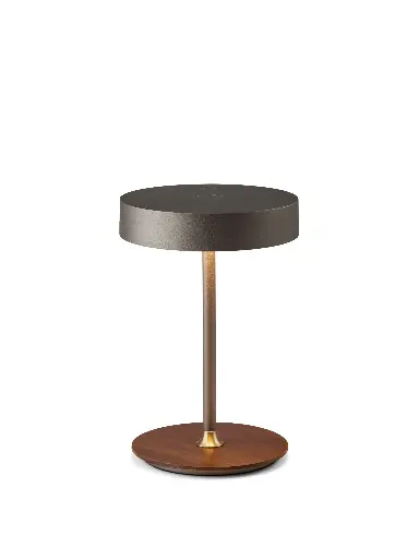 [HALO-745791] HALO DESIGN 745791 | ON THE MOVE - PORTABLE TABLE LAMP Ø13 - GUN BLACK 3000K 2,5W DIMMABLE IP20