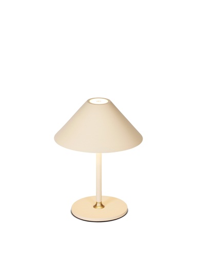[HALO-800773] HALO DESIGN 800773 | HYGGE PORTABLE TABLE LAMP Ø15CM - CREAM WHITE 3000K 3W DIMMABLE IP20