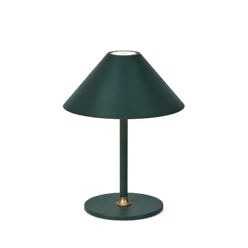 [HALO-800827] HALO DESIGN 800827 | HYGGE PORTABLE TABLE LAMP Ø15CM - DARK GREEN 3000K 3W DIMMABLE IP54