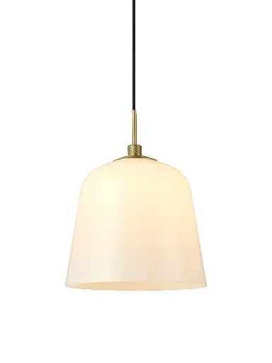 [HALO-745203] HALO DESIGN 745203 | ROOM 49 PENDENT Ø30 OPAL / ANTIQUE BRASS IP20