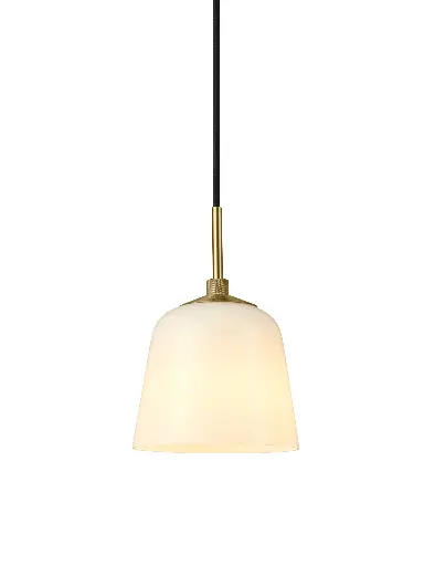 [HALO-745135] HALO DESIGN 745135 | ROOM 49 PENDENT Ø15 OPAL / ANTIQUE BRASS IP20