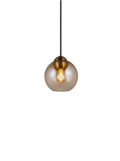 [HALO-743018] HALO DESIGN 743018 | BUBBLES PENDANT MINI Ø 14CM G9 - AMBER IP20