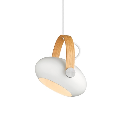 [HALO-734290] HALO DESIGN 734290 | D.C PENDANT Ø18 G9, WHITE / OAK IP20