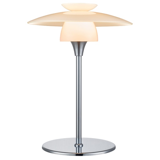 [HALO-733675] HALO DESIGN 733675 | SCANDINAVIA TABLE LAMP Ø20 OPAL/CHROME IP20