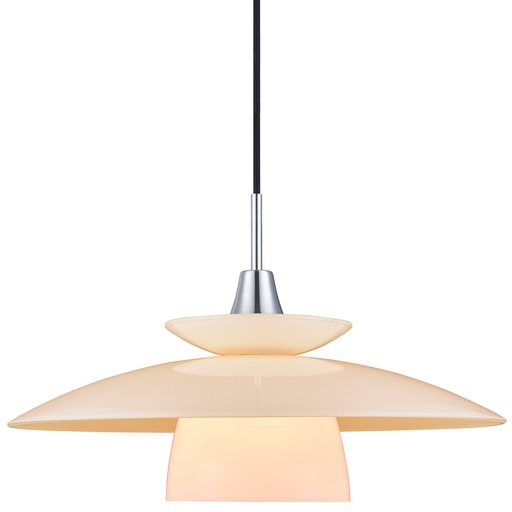 [HALO-733651] HALO DESIGN 733651 | SCANDINAVIA PENDANT Ø40 OPAL/CHROME IP20