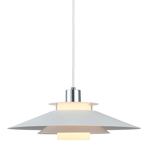 [HALO-990792] HALO DESIGN 990792 | RIVOLI PENDANT Ø40 WHITE/CHROME IP20