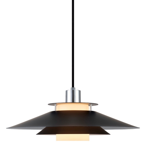 [HALO-990808] HALO DESIGN 990808 | RIVOLI PENDANT Ø40 BLACK/CHROME IP20