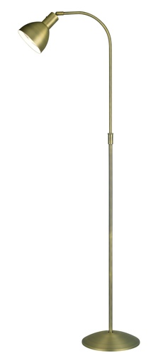 [HALO-739936] HALO DESIGN 739936 | ANGORA FLOOR LAMP ANTIQUE BRASS 40W DIMMABLE IP20
