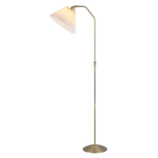 [HALO-739943] HALO DESIGN 739943 | BERLIN FLOOR LAMP ANTIQUE BRASS 40W DIMMABLE IP20