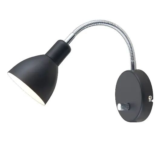 [HALO-304414] HALO DESIGN 304414 | DENVER WALL LAMP BLACK IP20