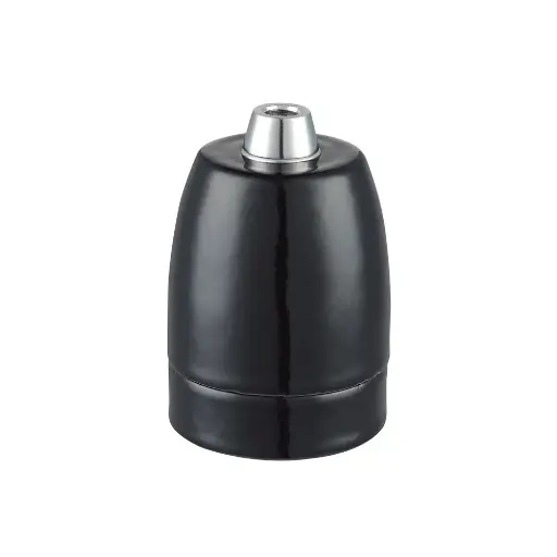 [HALO-717408] HALO DESIGN 717408 | SOCKET PORCELAIN E27 BLACK IP20