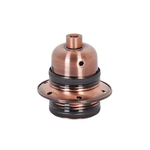 [HALO-717804] HALO DESIGN 717804 | SOCKET METAL COMBI E27 ANTIQUE-COPPER IP20