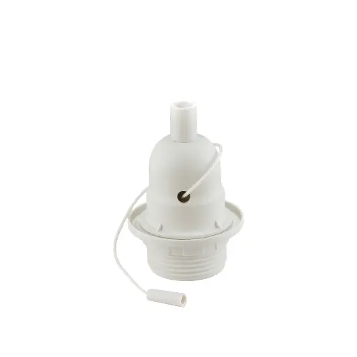 [HALO-717682] HALO DESIGN 717682 | PLASTIC SOCKET WITH CORD SWITCH WHITE IP20