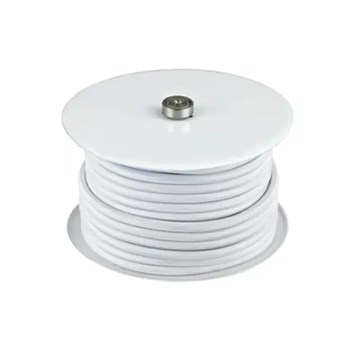 [HALO-189322] HALO DESIGN 189322 | CABLE-ROLL TEXTILE WHITE 25M N.A.