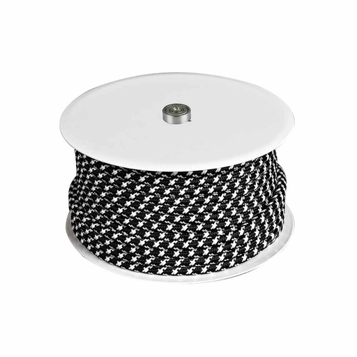 [HALO-789006] HALO DESIGN 789006 | CABLE-ROLL TEXTILE ZIG-ZAG 25M N.A.