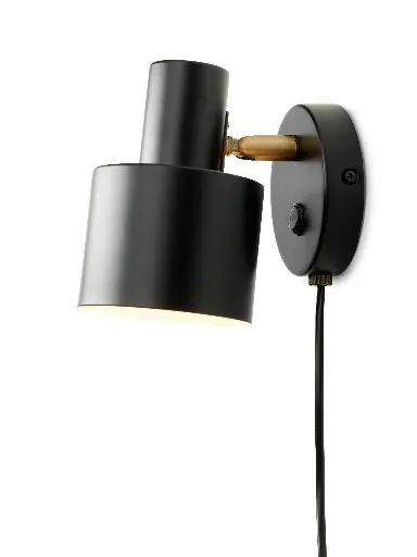 [HALO-746880] HALO DESIGN 746880 | VOGUE - WALL LAMP BLACK IP20
