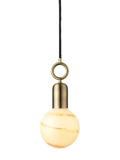 [HALO-937257] HALO DESIGN 937257 | STOCKHOLM BULB 7W MARBLE GREEN 2700K 7W DIMMABLE IP20