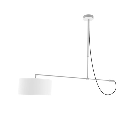 [ROB-04170] ROBIN 04170 | RAISA PENDANT - MATTE WHITE