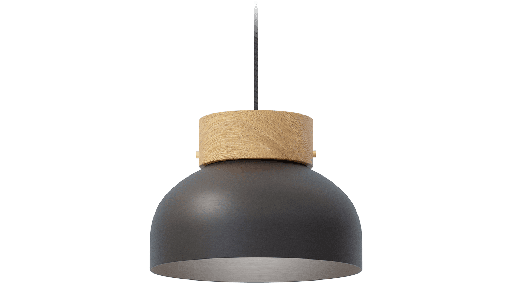 [ROB-01469] ROBIN 01469 | REIKO PENDANT FLAT - MATTE BLACK