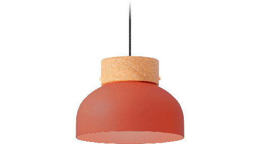 [ROB-01483] ROBIN 01483 | REIKO PENDANT FLAT - MATTE TERRACOTTA RED