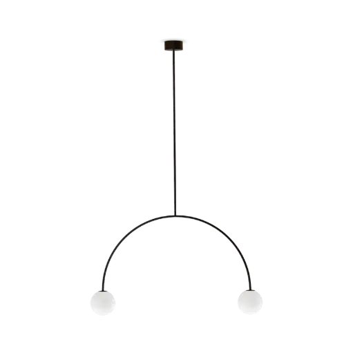 [ROB-04293] ROBIN 04293 | RIGA PENDANT 80 - MATTE BLACK