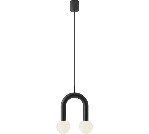 [ROB-00424] ROBIN 00424 | RIGOBERTA PENDANT SUPER CURVED - MATTE BLACK