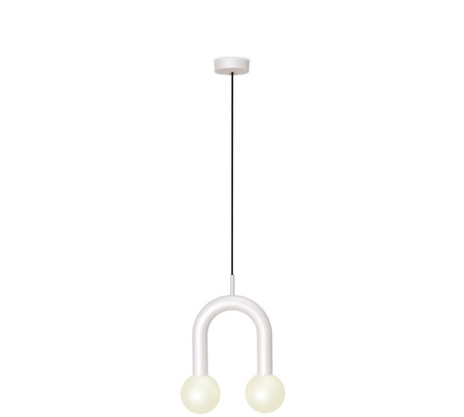[ROB-06716] ROBIN 06716 | RIGOBERTA PENDANT SUPER CURVED - MATTE WHITE