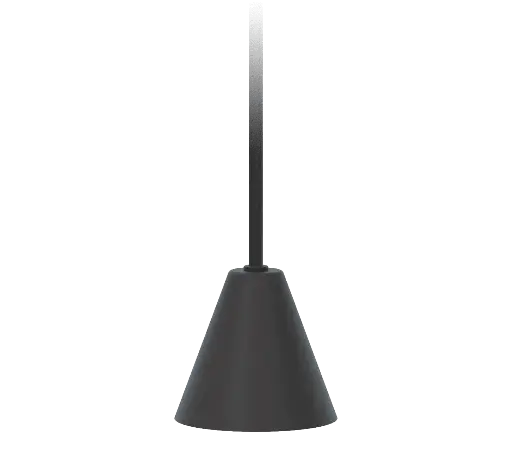 [ROB-00530] ROBIN LAMPS 00530 | RIMINI PENDANT - MAT BLACK