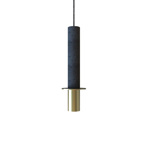 [ROB-06228] ROBIN 06228 | RITA PENDANT - MATTE POLISHED BRASS